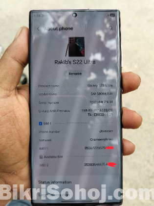 Samsung s 22 ultra